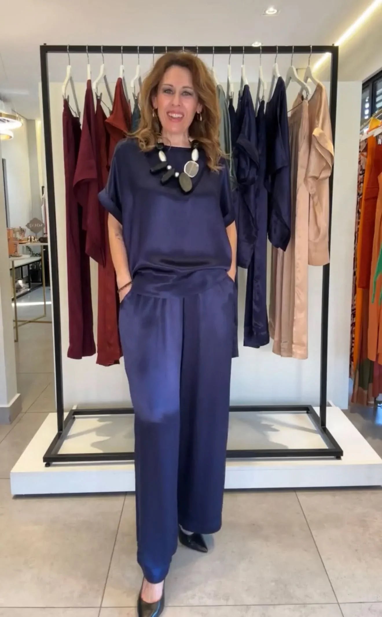 Conjunto Viscose Acetinado EZILDINHA