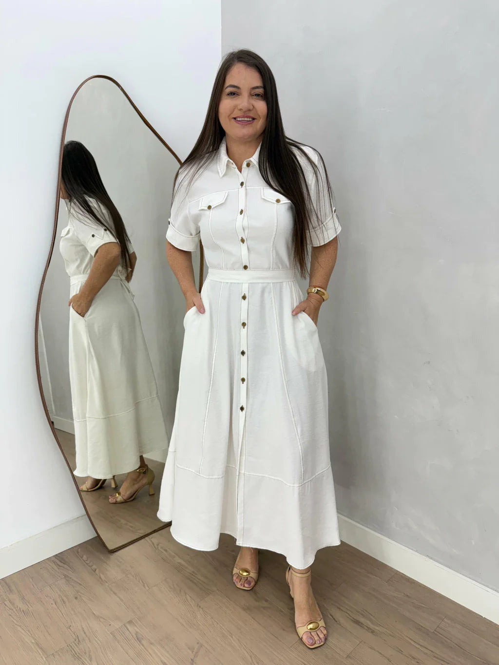 VESTIDO ARIANE BRANCO