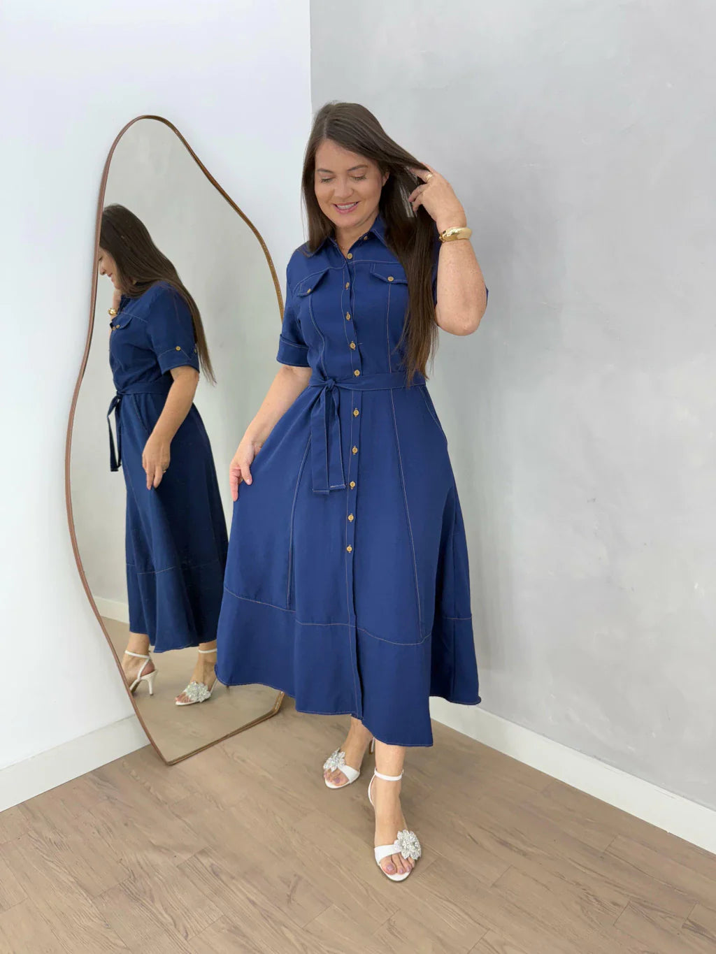 VESTIDO ARIANE MARINHO