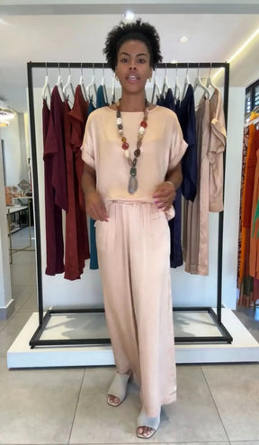 Conjunto Viscose Acetinado EZILDINHA