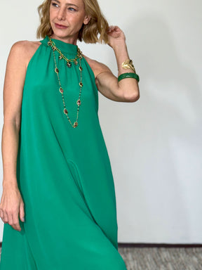 Vestido Laço em Seda Pura EZILDINHA