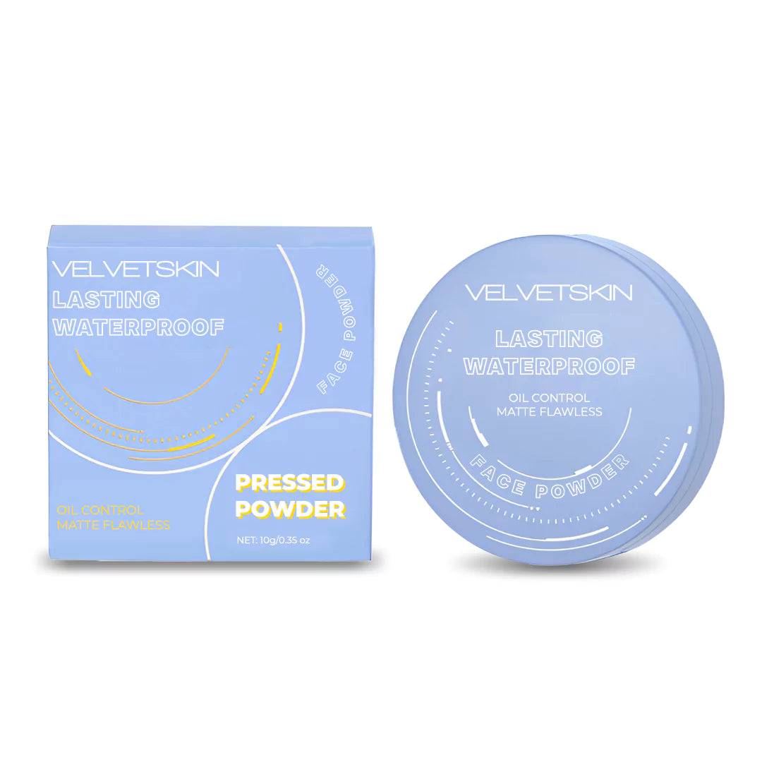 VelvetSkin – Pó Compacto Facial à Prova D’Água Que Controla a Oleosidade e Mantém Sua Make Intacta o Dia Todo