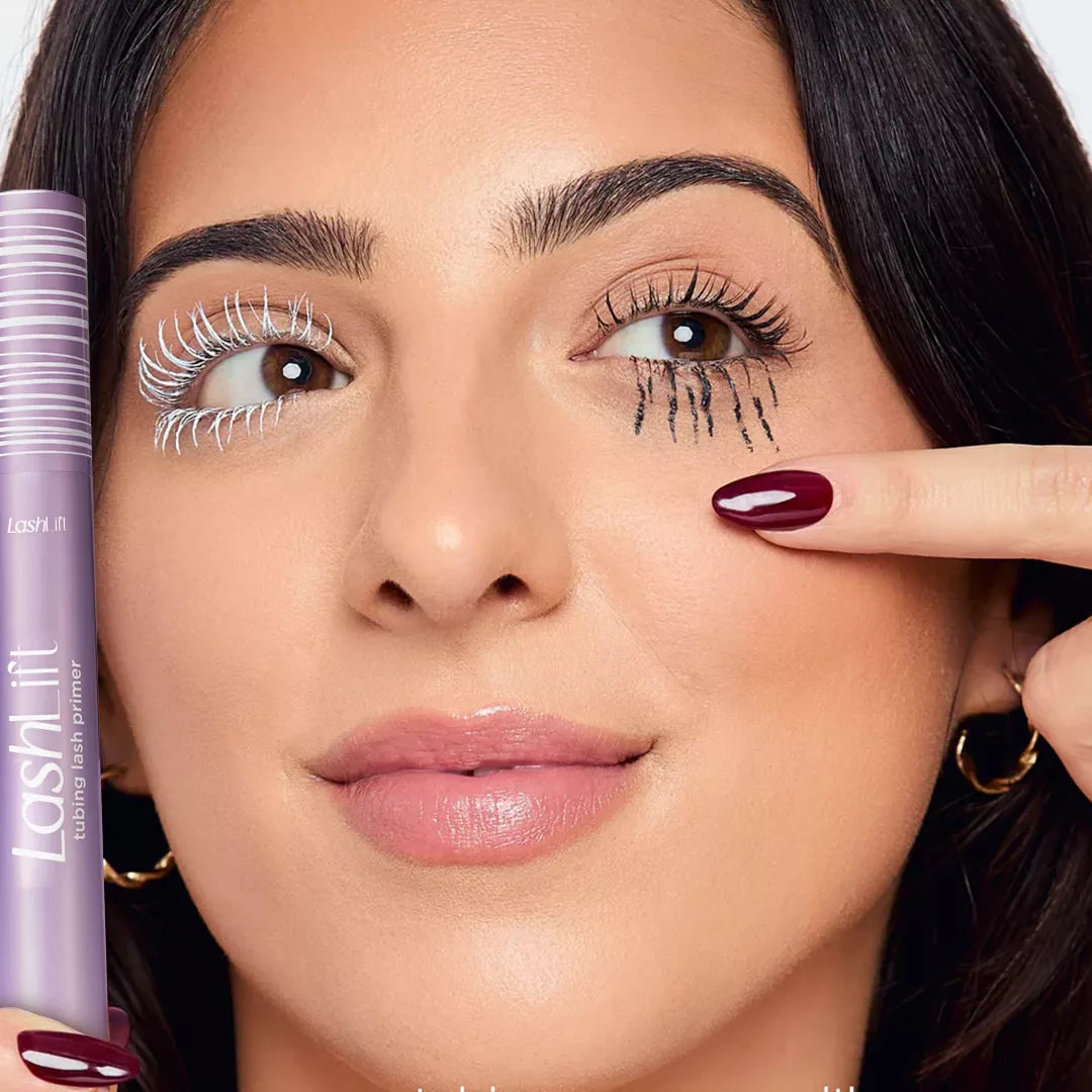 LashLift – Primer + Máscara de Cílios Que Dá Efeito de Extensão com Seus Fios Naturais