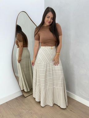 SAIA LARA LISTRADO PALHA