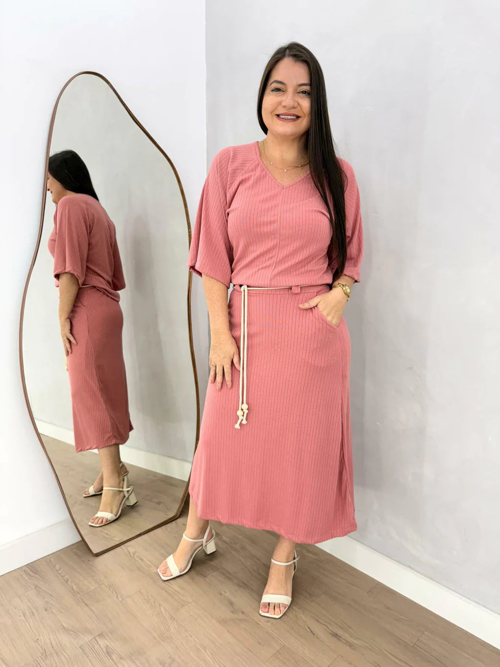 CONJUNTO ANALICE ROSA