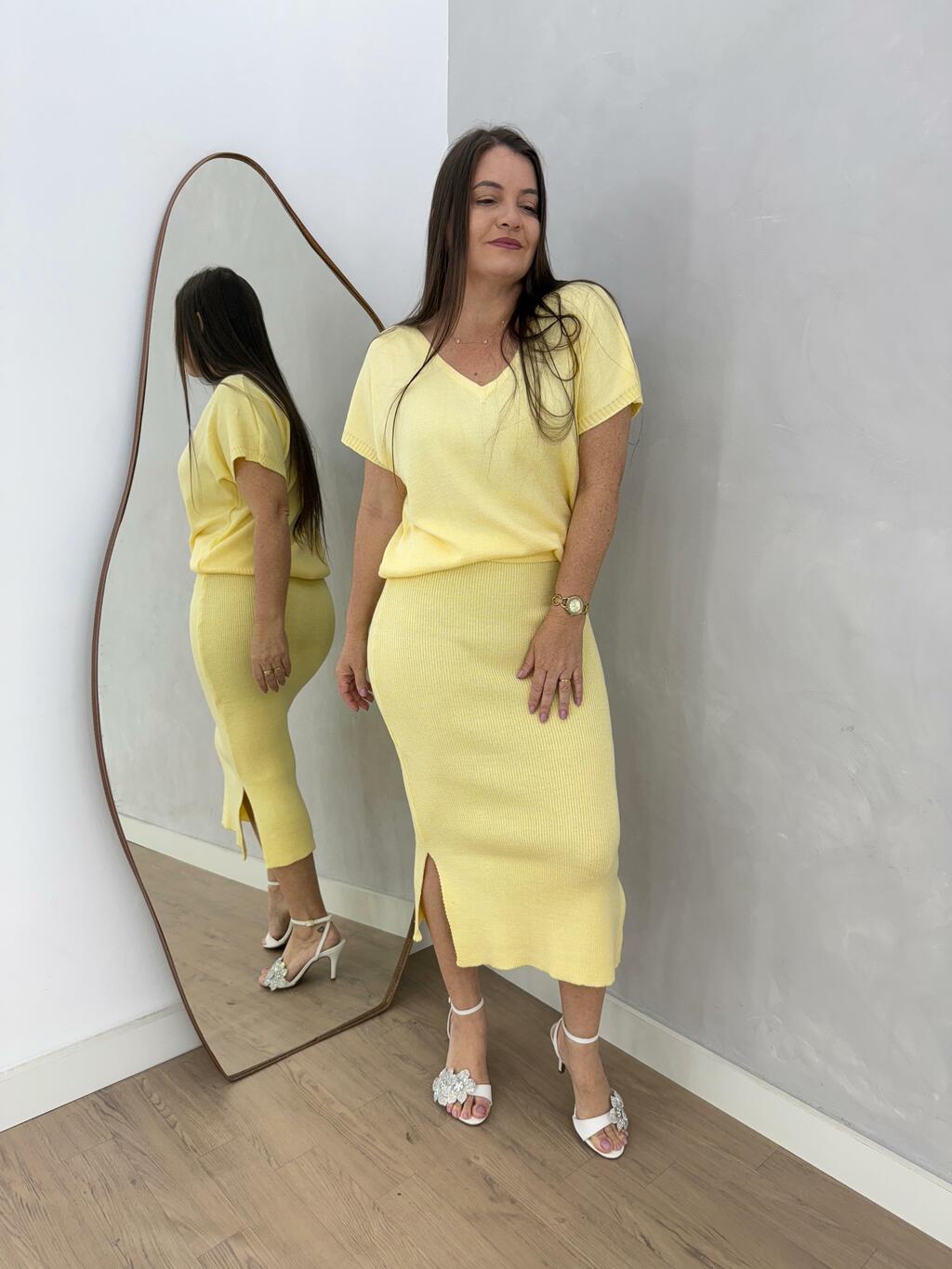 CONJUNTO ISIS AMARELO