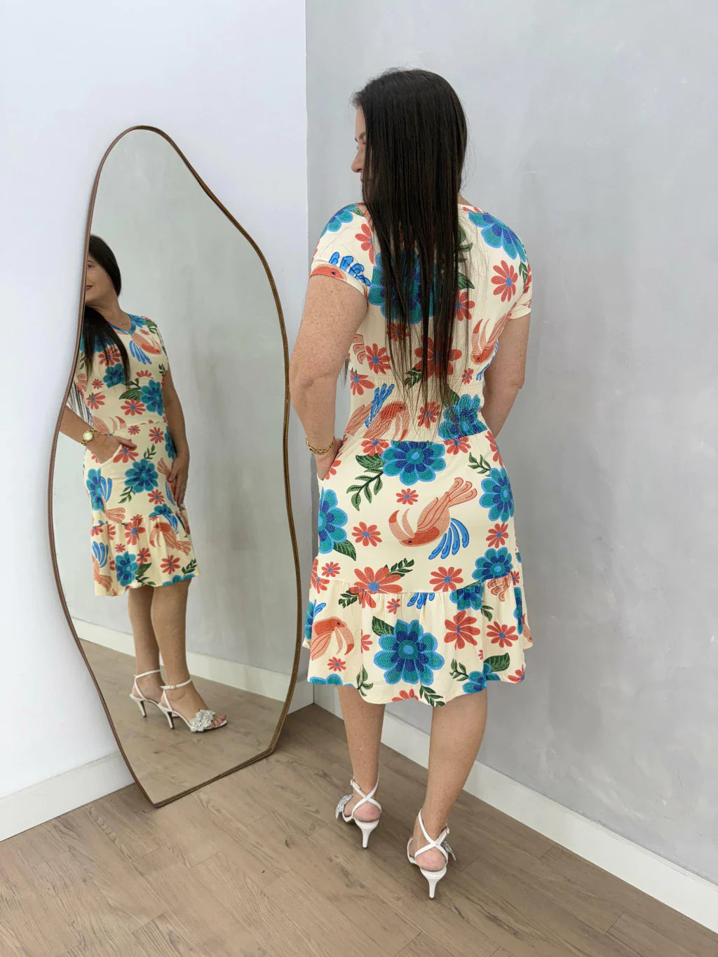 VESTIDO MARINA ESTAMPADO AZUL