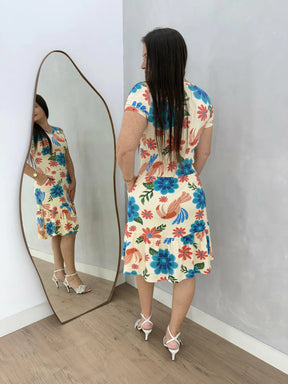 VESTIDO MARINA ESTAMPADO AZUL