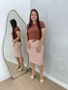 CONJUNTO YASMIN MARROM