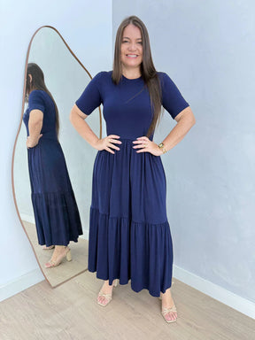 VESTIDO PEROLA MARINHO